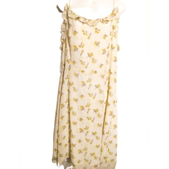 1.State Floral Casual Knee Spaghetti Straps Slip Dress XXL - Picture 3 of 6